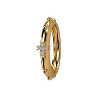 Ringe Nardelli Gioielli in Gold Diamante 0.03 Ct FE0204 - FE0204
